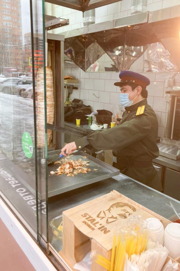 'Stalin Döner' Rusya'yı karıştırdı