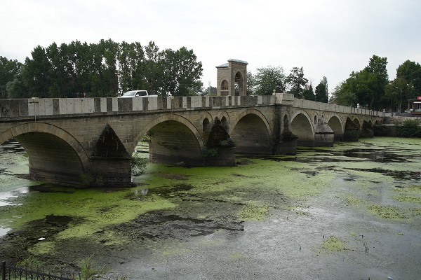 Foto - Su akışı tamamen durdu! İşte Tunca Nehri'nin korkutan son hali