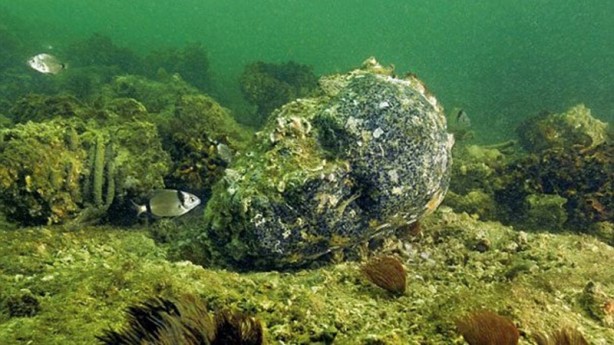 Foto - Su altında büyük keşif! 