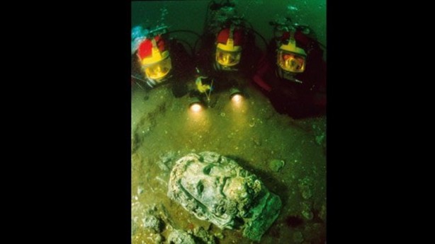 Foto - Su altında büyük keşif! 