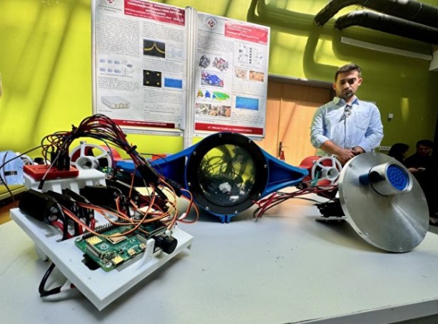 Foto - Su altındaki kabiliyeti inanılmaz! Türk mühendislik öğrencilerinden müthiş icat