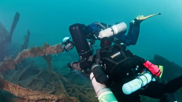 Foto - Su altından görüntülendi! İşte çanakkale batıklarının en net görüntüsü