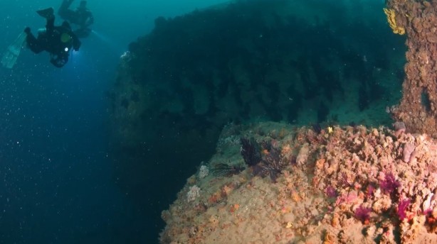 Foto - Su altından görüntülendi! İşte çanakkale batıklarının en net görüntüsü