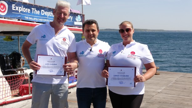 Foto - Su altından görüntülendi! İşte çanakkale batıklarının en net görüntüsü