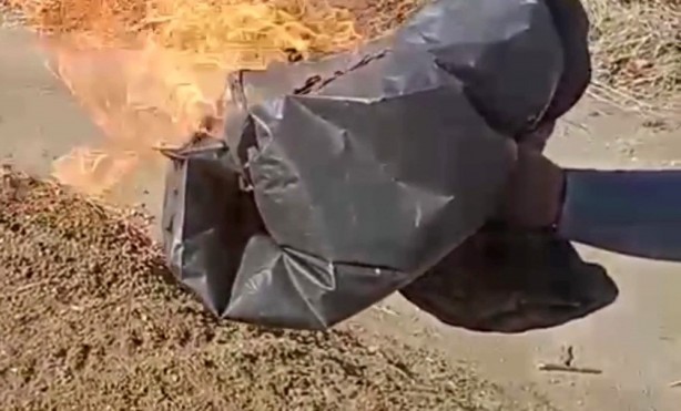 Foto - Su ararken tesadüfen gaz buldular! Mahalleli hem tedirgin hem de heyecanlı