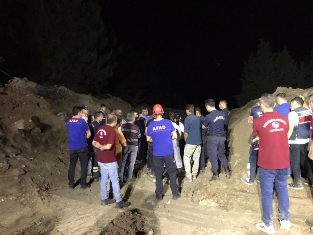 Foto - Su kanalı çalışmasında göçük meydana geldi: 1 ölü, 1 kayıp!