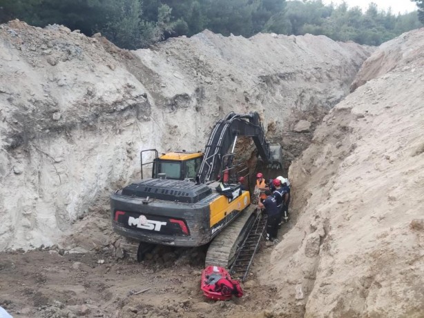 Su kanalı çalışmasında göçük meydana geldi: 1 ölü, 1 kayıp!