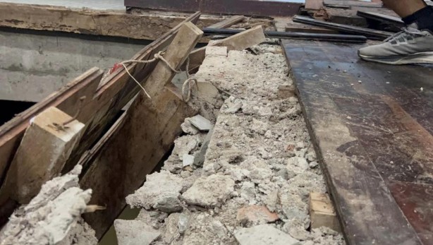 Foto - Su kanalının yanındaki okulda facia! Ders esnasında sınıf çöktü! Tam 30 öğrenci…