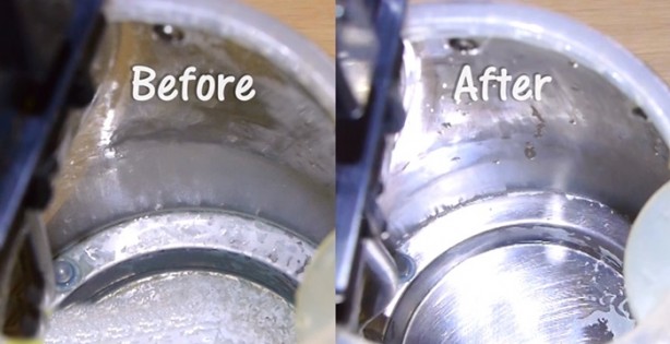 Foto - Su kaynatıcısının kirecini böyle söküp atın