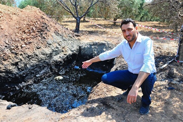 Foto - Su kuyusundan petrol çıktı! Köylüler sevinçten havaya uçtu