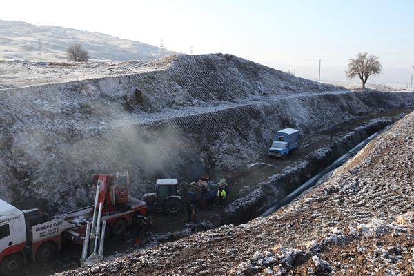 Foto - Su sorunu ortadan kalkacak! Yüzde 95'i tamamlandı