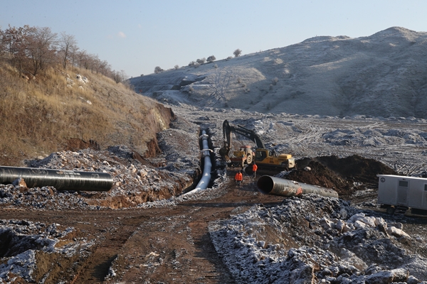 Foto - Su sorunu ortadan kalkacak! Yüzde 95'i tamamlandı
