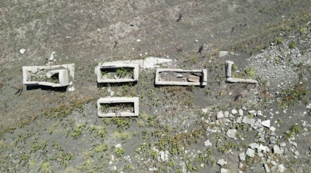 Foto - Su tamamen çekildi! 16 yıl sonra öyle bir şey ortaya çıktı ki...