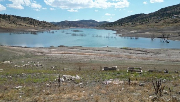 Su tamamen çekildi! 16 yıl sonra öyle bir şey ortaya çıktı ki...