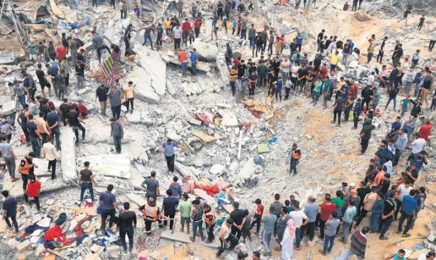 Foto - Şu utanmazın yaptığı savunmaya bakın ‘Gazze’de sivilleri koruyoruz’