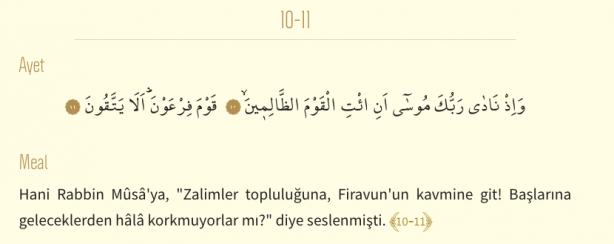 Foto - Şuara Suresi Arapça okunuşu ve Şuara Suresi Türkçe meali: