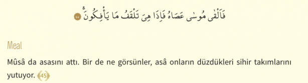 Foto - Şuara Suresi Arapça okunuşu ve Şuara Suresi Türkçe meali: