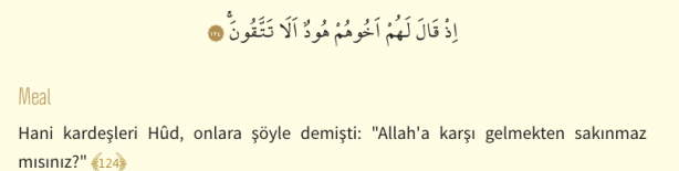 Foto - Şuara Suresi Arapça okunuşu ve Şuara Suresi Türkçe meali: