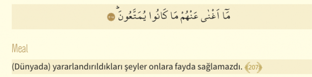 Foto - Şuara Suresi Arapça okunuşu ve Şuara Suresi Türkçe meali: