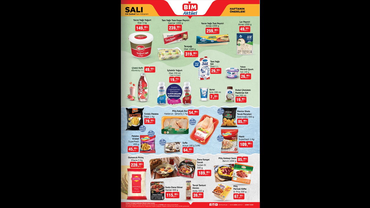 Foto - Şubat indirimleri şimdiden açıklandı! BİM’de 4-5 Şubat 2025 dev indirim fırsatları belli oldu