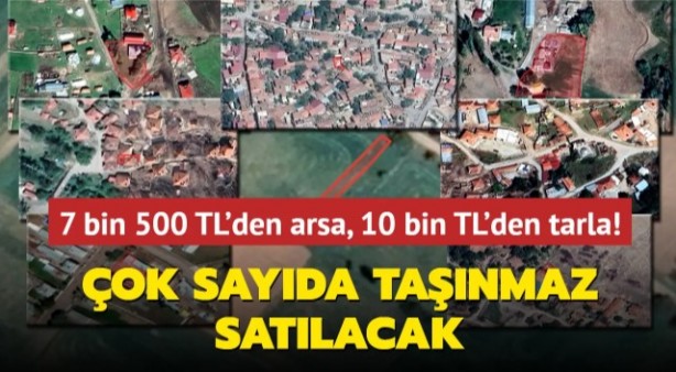 Sudan ucuz dedikleri bu olsa gerek! Telefon fiyatına yeni taşınmazlar