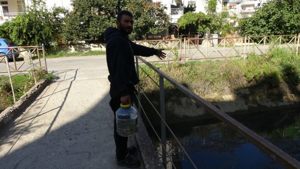 Foto - Sulama kanalında endişelendiren görüntü! Vatandaşlar tedirgin