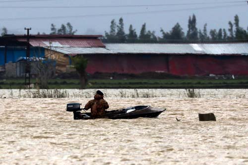 Foto - Sular çekildi, her yeri yılan sardı