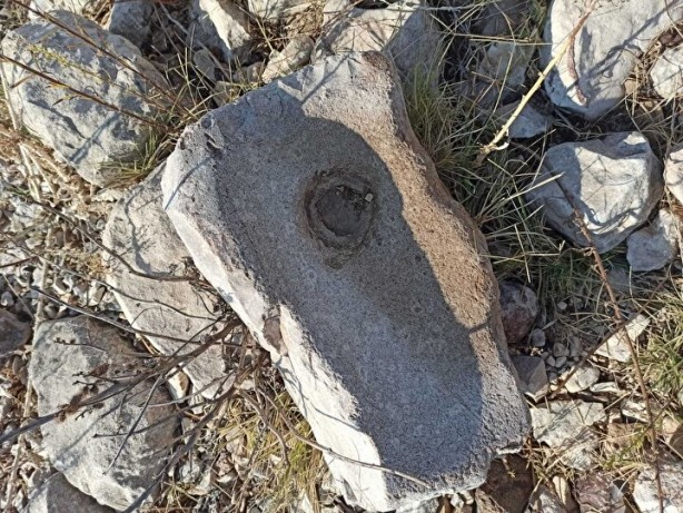 Foto - Sular çekilince gün yüzüne çıktı! Balıkçılar buldu