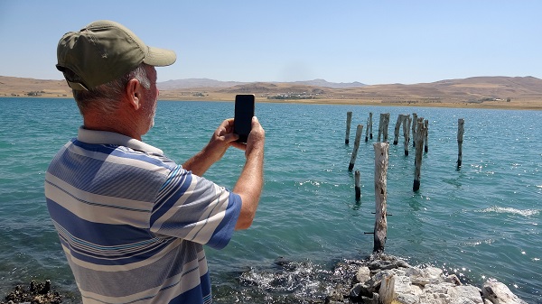 Foto - Sular çekilince ortaya çıktı! Görenler hemen telefona sarılıyor
