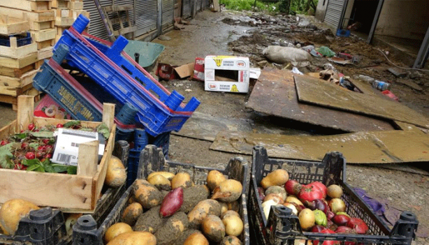 Foto - Sular çekilince ortaya çıktı! Felaketi yaşadılar