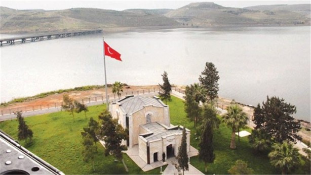 Foto - Süleyman Şah türbesinin eski yeri ilk defa görüntülendi