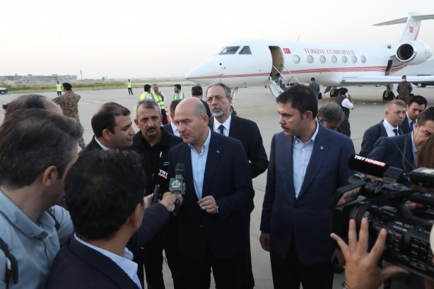Foto - Süleyman Soylu ve Murat Kurum sel felaketinin yaşandığı Pakistan'da
