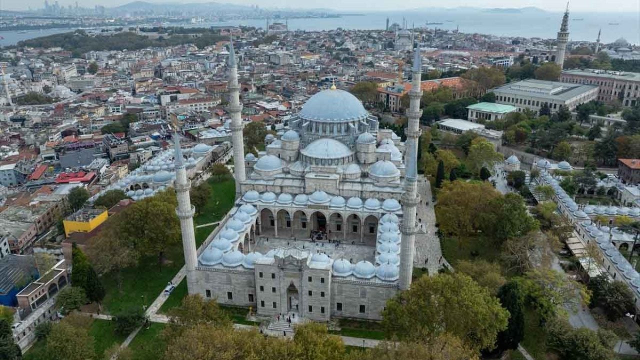 Foto - Süleymaniye Camisi'nin bilinmeyen detayları restorasyonlarla açığa çıktı