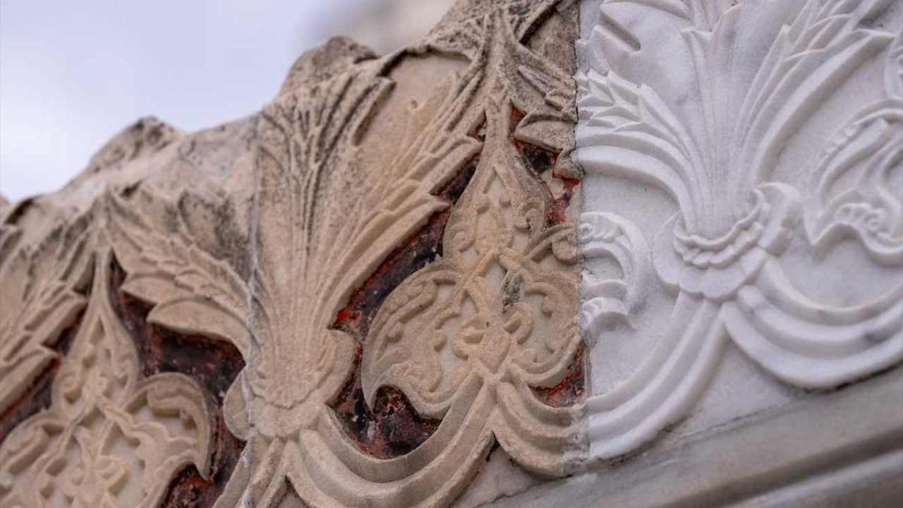 Foto - Süleymaniye Camisi'nin bilinmeyen detayları restorasyonlarla açığa çıktı
