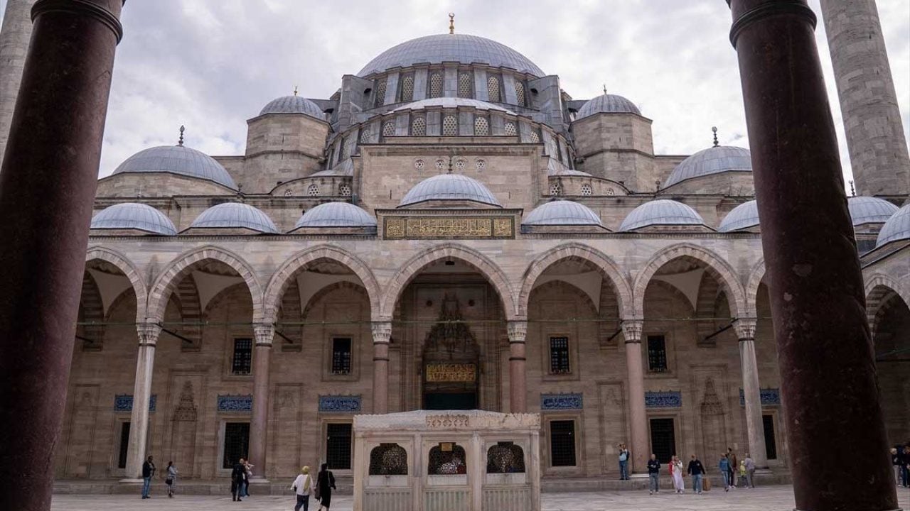 Foto - Süleymaniye Camisi'nin bilinmeyen detayları restorasyonlarla açığa çıktı