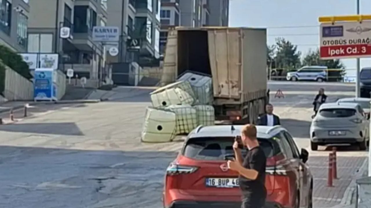 Sülfürik asit alarmı: Bütün mahalle kapatıldı!