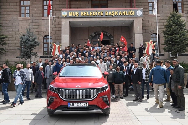 Sultan Alparslan'ın diyarında TOGG heyecanı