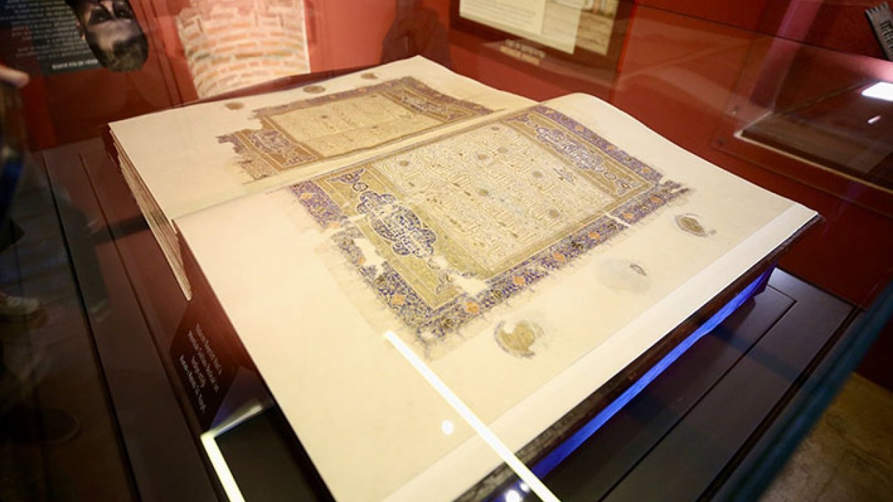 Sultan Berkuk'un Yıldırım Bayezid'e dostluk yadigarı