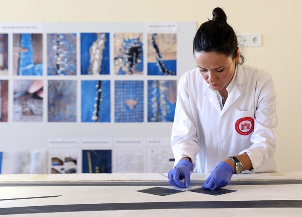 Foto - Sultan II. Mahmud imzalı! 200 yıllık devasa levhada sona gelindi!