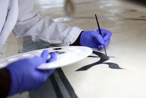 Foto - Sultan II. Mahmud imzalı! 200 yıllık devasa levhada sona gelindi!