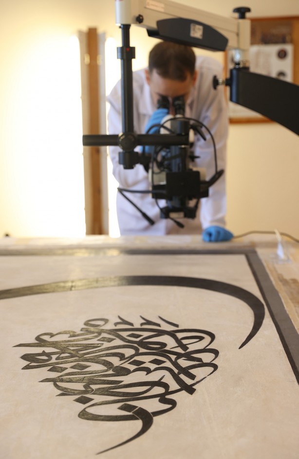 Foto - Sultan II. Mahmud imzalı! 200 yıllık devasa levhada sona gelindi!