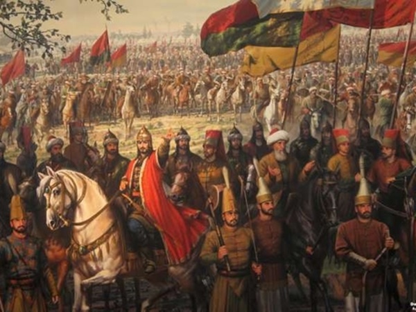Foto - Sultan IV. Murad'a hediye edilen yay