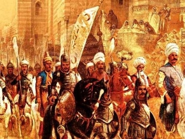 Foto - Sultan IV. Murad'a hediye edilen yay
