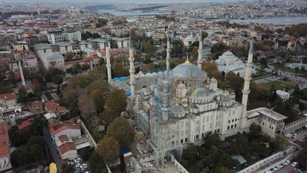 Foto - Sultanahmet Cami'nin son hali görenleri şaşırtıyor