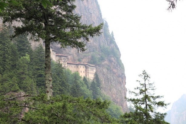 Foto - Sümela'nın "Aya Varvara"sına yoğun ilgi