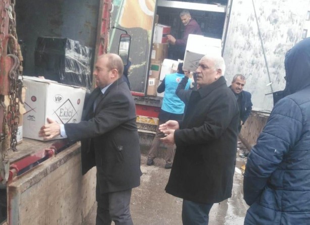 Foto - Sungurlu'dan kamplarda yaşayanlara yardım