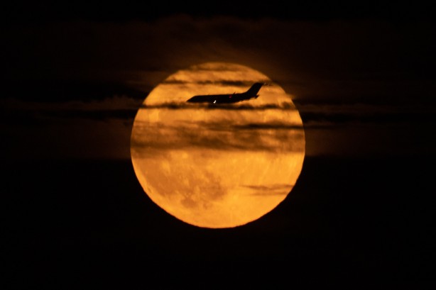 Foto - 'Süper Ay'dan müthiş görüntü