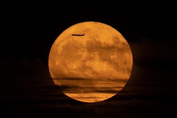 Foto - 'Süper Ay'dan müthiş görüntü