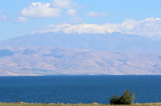 Foto - Süphan Dağı'nın zirvesi karla kaplandı