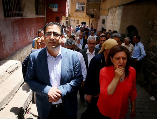 Foto - Sur esnafını ziyaret eden HDP'lilere büyük tepki